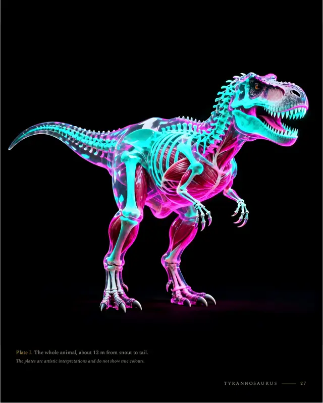 Tyrannosaurus: right page