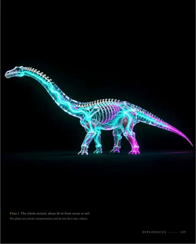 Diplodocus: right page