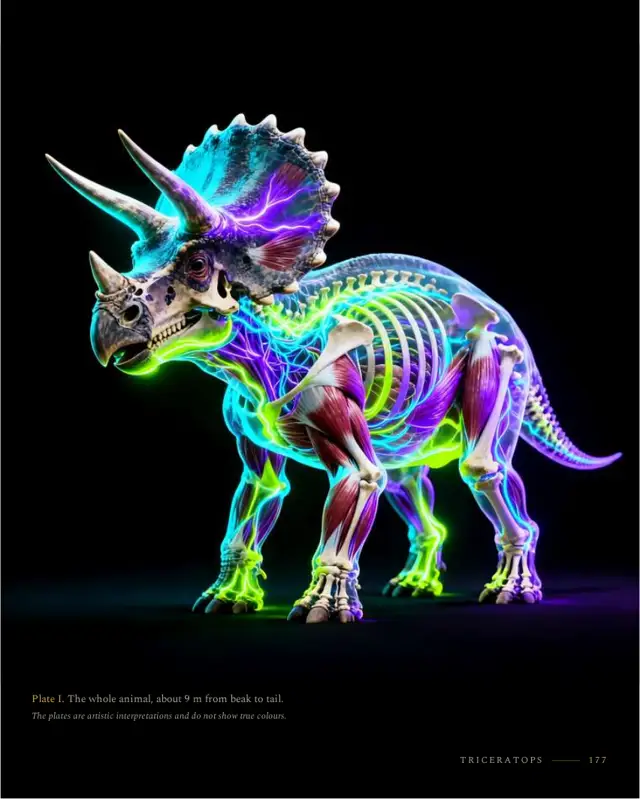 Triceratops: right page