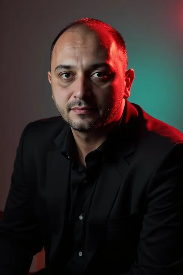 Portrait of the artist Firoiu Dan Nicolae