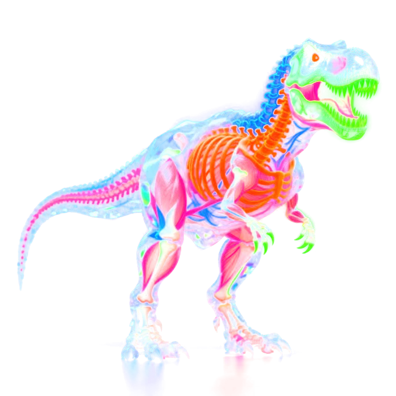 Plate II of Tyrannosaurus: a portrait