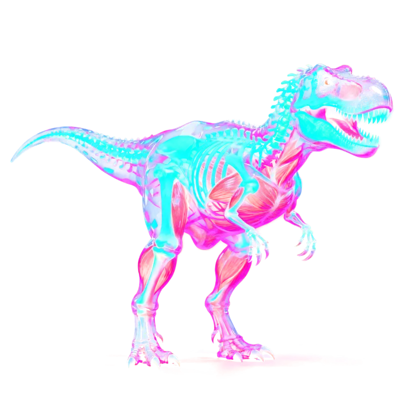 Plate I of Tyrannosaurus: the whole animal